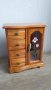Стара дървена кутия за бижута,шкаф, снимка 1 - Антикварни и старинни предмети - 42223025