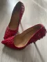Секси обувки в червено, снимка 6