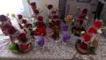 Подаръчета за 8 ми март със съпунени рози цени от 3 до 10лв , снимка 1 - Изкуствени цветя - 44446926