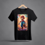 Тениска Motif с цветна щампа Super Mario 2/ Супер Марио 2