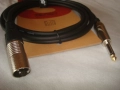 Аудио кабел м.канон-жак 3м. , снимка 3