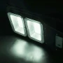 Интегрирана соларна лампа 60W LED прожектор, Дистанционно управление, Сензор движение, снимка 3