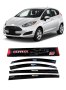 Ветробрани Външни за Форд Ford Fiesta 2010 - 2018 Предни и Задни Комплект 4 броя, снимка 1 - Аксесоари и консумативи - 40710466