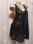 QED LONDON L/XL Черна дантелена туника / потник /, снимка 3