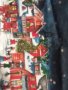 Памучна покривка Коледен град , снимка 10