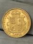 Златна монета ½ соверен  1887 - 1893, снимка 4