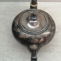 Античен сребърен чайник , снимка 11 - Антикварни и старинни предмети - 36063564