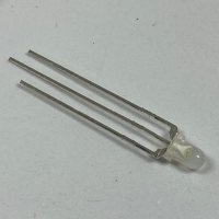 Светодиод  L-115WEGW  3-пинов LED; 3mm; червен/зелен; 60° 2,2÷2,5V, снимка 1 - Друга електроника - 44209907