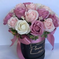 Кутия със сапунени рози, снимка 6 - Романтични подаръци - 35248273
