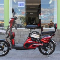 Електрически скутер-велосипед EBZ16 500W - RED, снимка 7 - Мотоциклети и мототехника - 41827656