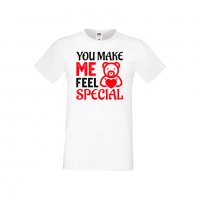 Мъжка тениска Свети Валентин You Make Me Feel Special 2, снимка 4 - Тениски - 35716768