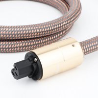 Висококачествен захранващ кабел 40th Anniversary Accuphase O.F.C 1.5m, снимка 5 - Друга електроника - 35839568