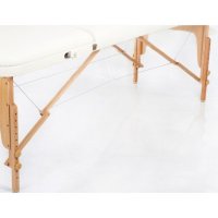 3 Дървена масажна маса с ФИКСИРАНА Цена 10 лева за доставка Zenet Zet-1047 размер М бежова, снимка 10 - Кушетки - 39115675