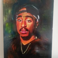 Картина 2 Pac - Tupac Shakur 5, снимка 1 - Картини - 41045326