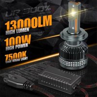 Диодни крушки R100, H4, 12V/24V, снимка 3 - Аксесоари и консумативи - 42430242