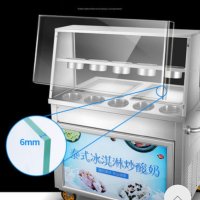 Професионална сладолед машина за Тайландски сладолед, снимка 2 - Хладилни витрини и фризери - 40894328