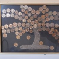Дървото на парите , снимка 1 - Картини - 40371167