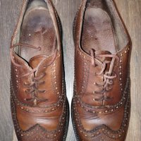 Боти.Мъжки луксозни.тип Brogue.42 номер.Handmade., снимка 6 - Официални обувки - 42000783