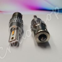 Комплект LED крушки за мигач 21W, оранжеви Bau15s  Canbus, 2 броя, снимка 2 - Аксесоари и консумативи - 41162461