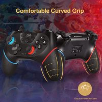 Wireless Games Controller, безжичен контролер джойпад N-SL за Nintendo Switch конзола и компютър, снимка 3 - Аксесоари - 35859049