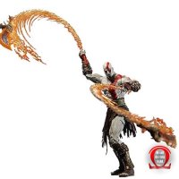 Екшън фигурa God of War - Kratos with Flaming Blades of Athena, снимка 3 - Аксесоари - 39933857