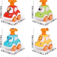Нов комплект 4бр. играчки коли за деца.1-3 год./Момичета Момчета, снимка 5 - Други - 41517677