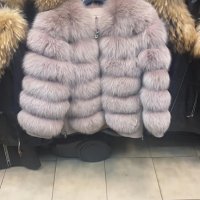 Дамско елегантно палто от лисица код 326, снимка 1 - Палта, манта - 35937923