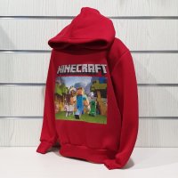 Нов детски суичър с дигитален печат MINECRAFT, снимка 5 - Детски анцузи и суичери - 34652295