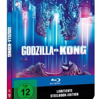 Нов блу рей стилбук ГОДЗИЛА СРЕЩУ КОНГ - Godzilla vs. Kong -  без БГ суб, снимка 1 - Blu-Ray филми - 39438193