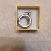 Дамски сребърен пръстен., снимка 5 - Пръстени - 35813852