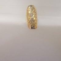 Златен пръстен без камъни 1, снимка 3 - Пръстени - 40831766