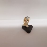 Златен мъжки пръстен BMW за кутре , снимка 3 - Пръстени - 35823519