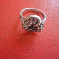 Невероятен сребърен пръстен 9, снимка 6 - Пръстени - 42208805