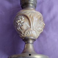 стара порцеланова лампа, снимка 4 - Антикварни и старинни предмети - 42281925