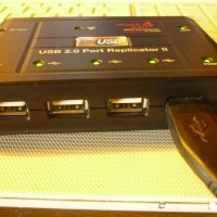 USB -PORT PORT REPLICATOR, снимка 6 - Мрежови адаптери - 34404753