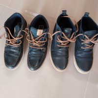 Мъжки, кожени, шити обувки Jack&Jones., снимка 1 - Ежедневни обувки - 41260473