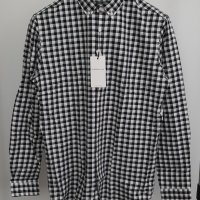 Мъжка риза каре  Jack & Jones Premium Slim Fit, размер - L.                           , снимка 4 - Ризи - 39267429