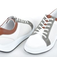 НОВО! Ефектни мъжки обувки от естествена кожа, снимка 3 - Спортно елегантни обувки - 40320680
