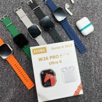 Комплект Smart часовник + TWS слушалки W26 Pro Max ULTRA, снимка 1 - Смарт часовници - 42318661