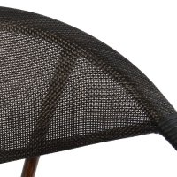 Стол трапезен градински Costa HM5025 Черен, снимка 8 - Столове - 44276225