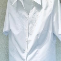 Красива бяла риза/блуза ERFO Германия, снимка 10 - Ризи - 41517870