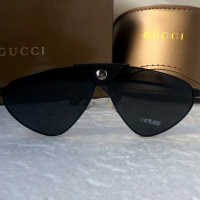 -15% GUCCI Мъжки слънчеви очила унисекс UV 400 с поляризация, снимка 10 - Слънчеви и диоптрични очила - 36275274