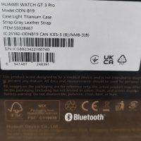 Чисто нов Huawei Watch GT3 Pro 46mm Titanium Case, Leather Strap, снимка 2 - Смарт часовници - 44351559