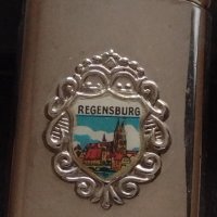 РЕКЛАМНА ЗАПАЛКА на ДВОРЕЦА  REGENSBURG МНОГО КРАСИВА ЗА КОЛЕКЦИЯ РАБОТИ 12536, снимка 2 - Запалки - 39019097