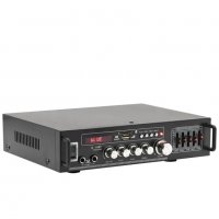 Караоке, блутууд , домашен аудио усилвател AV-111BT, FM, SD, USB, BLT, 2x100W, 220VAC, снимка 4 - Караоке - 39495207