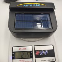 Соларна охлаждаща система за кола / Размери: 148/58/110 мм; Размери на соларният панел – дължина око, снимка 5 - Аксесоари и консумативи - 41328799