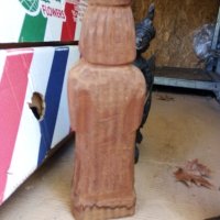 Стара дървена фигура , снимка 3 - Други ценни предмети - 34566359