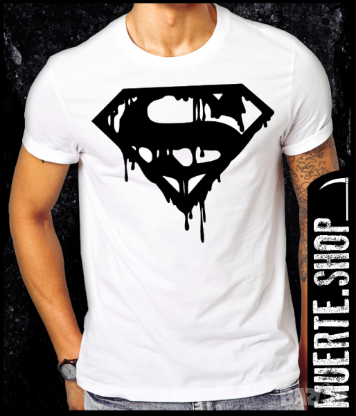 Тениска с щампа SUPERMAN DOOMSDAY, снимка 1