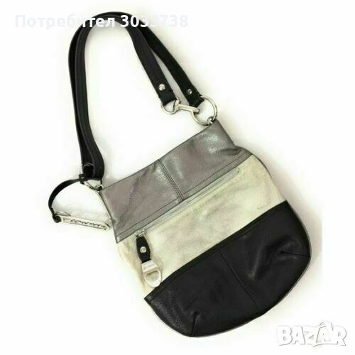 Оригинална B Makowsky Чанта през Рамо от Естесвена Кожа в 3 Цвята, снимка 1