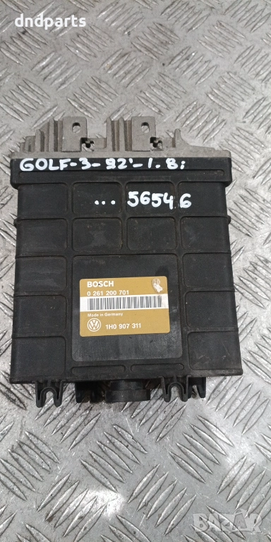 Компютър VW Golf 3 1.8i 1992г. 0261200701 1H0907311 , снимка 1